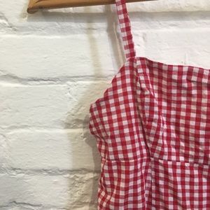 Red and White checkered Urban Outfitters Dress